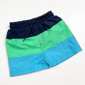 Jumping Beans baby boys striped swim trunks